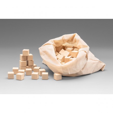 Wissner aktiv lernen Wurfel naturfarben 2 x 2 x 2 cm (150 Stuck) Куб натуральный цвет 2 х 2 х 2 см (150 шт.)