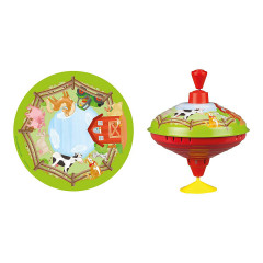 LENA Brummkreisel Bauernhof 16cm Humming top farm 16см