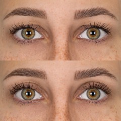 Fleeky Magic Stripes Sticker gegen Schlupflider  Наклейка Magic Stripes против опущенных век