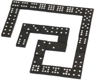 Natural Games Domino in Holzbox Домино в деревянной коробке