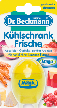 Dr. Beckmann Освежитель для холодильника свежий лимонный Экстракт, 40 г