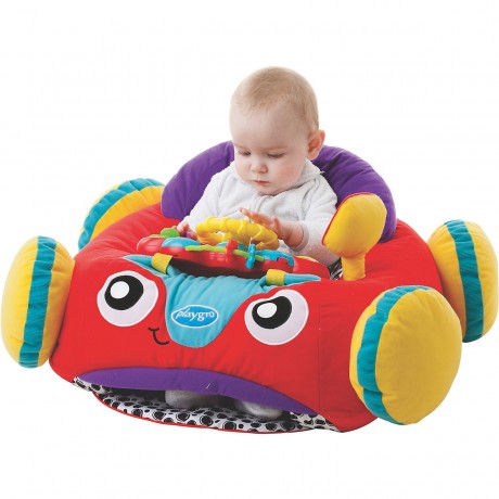 Playgro Playgro-Set: Pluschauto mit Musik und Lichteffekten + Badespielzeug Geschenkset Набор Playgro: плюшевая машинка с музыкой и световыми эффектами + подарочный набор игрушек для купания