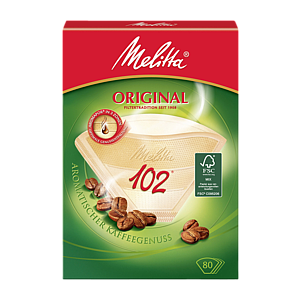 Melitta Фильтры бумажные 102 naturbraun Aroma 80 шт