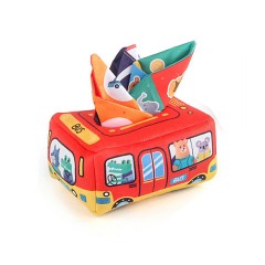 Vicabo Taschentuchbox Baby Montessori Spielzeug Lernspiele fur Kinder Tissue Box Детские игрушки Монтессори Развивающие игры для детей