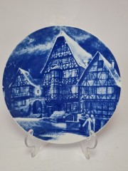 Royal Bavaria Декоративная тарелка "Старый Милтенберг", 19,5 см, Германия, 1976г