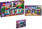 LEGO 3er Set: Friends 41448 Heartlake City Kino + Rollschuhdisco + Friends 30414 Emmas Zaubertruhe - Polybag Набор из 3 предметов: Friends 41448 Кинотеатр Heartlake City + Дискотека на роликах + Friends 30414 Волшебный сундук Эммы — полиэтиленовый пакет