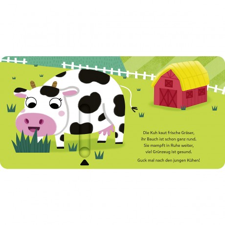 Sauerlander Verlag Mein Schieb Guck-mal-Buch: Wer lebt auf dem Bauernhof? Моя книга-слайд-а-гак-мал: Кто живет на ферме?