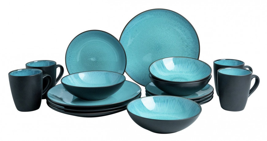 Van Well Van Well Kombiservice 16-tlg. VARESE grun Комбинированный сервиз Van Well 16 шт. ВАРЕСЕ