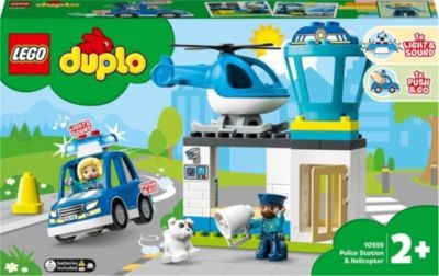 LEGO LEGO DUPLO 10959 Polizeistation mit Hubschrauber LEGO DUPLO 10959 Полицейский участок с вертолетом