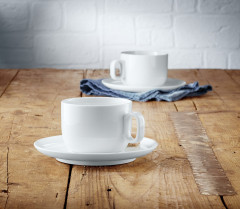 WMF WMF Cappuccino Tassenset 4-tlg. BARISTA Weiss Набор чашек WMF для капучино, 4 предмета. БАРИСТА