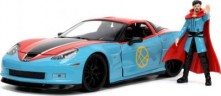 Jada Hollywood Rides Marvel Doctor Strange Chevy Corvette Голливуд едет на Chevy Corvette от Marvel Doctor Strange