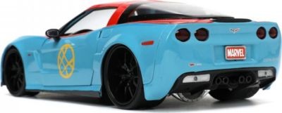 Jada Hollywood Rides Marvel Doctor Strange Chevy Corvette Голливуд едет на Chevy Corvette от Marvel Doctor Strange