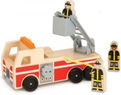 Melissa  Doug Feuerwehrfahrzeug aus Holz Пожарная машина из дерева