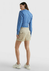 Tommy Hilfiger BOYFRIEND  Shorts light sandalwood Бойфренд шорты светлое сандаловое дерево