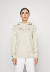 Tommy Hilfiger HOODIE Sweatshirt heathered oatmilk ХУДИ Свитер овсяное молоко
