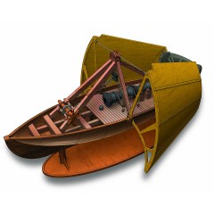 Edu-Toys Leonardo da Vinci Leonardo da Vinci Kanonenboot Леонардо да Винчи Канонерская лодка Леонардо да Винчи