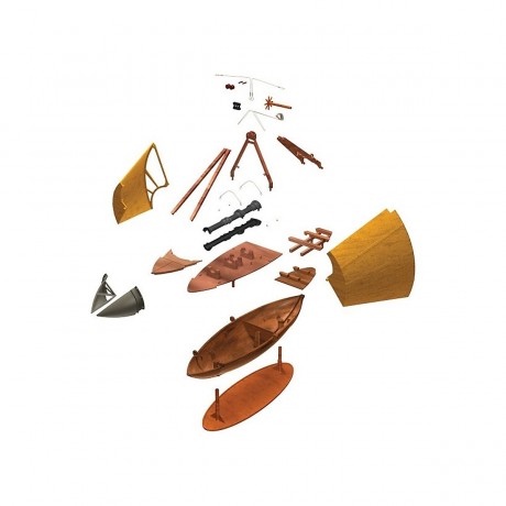 Edu-Toys Leonardo da Vinci Leonardo da Vinci Kanonenboot Леонардо да Винчи Канонерская лодка Леонардо да Винчи