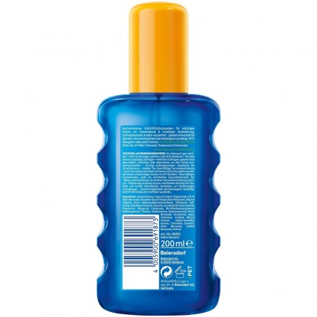 Nivea UV Dry Protect Sport Transparentes Spray LSF 30  UV Dry Protect Sport Прозрачный спрей SPF 30