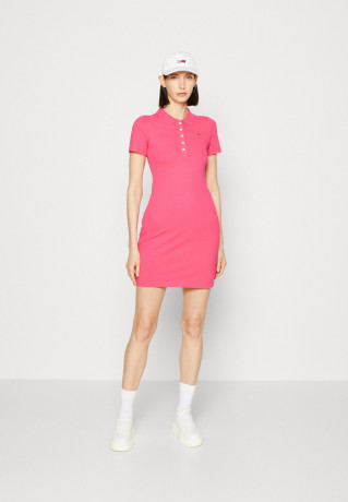 Tommy Hilfiger 1985 DRESS Day dress bright cerise pink ПЛАТЬЕ 1985 ГОДА Повседневное платье ярко-вишнево-розовый