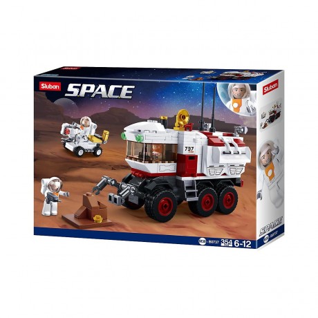 Sluban Klemmbausteine Erkundungsfahrzeug (354 Teile) Разведывательная машина (354 шт.)