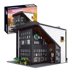 MOULD KING Klemmbausteineset Modular Building Комплект клеммных колодок Модульное здание