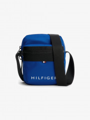 Tommy Hilfiger SKYLINE MINI REPORTER UNISEX Across body bag ultra blue SKYLINE MINI REPORTER UNISEX Сумка через плечо ультра синий