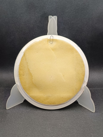 Тарелка декоративная винтажная Marmara Cini Blue, яркие цвета, керамика, 16 см, Турция, 1970-90гг.