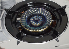 NJ The right choice NJ The right choice Gaskocher NJ-60SD, Edelstahl Camping Gaskocher 2 flammig 7,7KW mit Zundsicherung  Газовая плита NJ Правильный выбор NJ-60SD, походная газовая плита из нержавеющей стали, 2 пламени, 7,7 кВт, с предохранителем зажиган