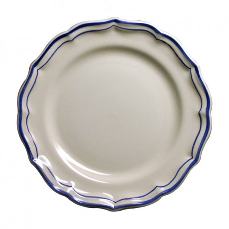 Gien Fayencerie Gien 'Filets Bleus' Fruhstucksteller 23,2 cm Gien "Filets Bleus" Тарелка для завтрака 23,2 см