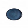 Bitz Bitz Gastro black / dark blue Platte oval 45x34 cm Блюдо Bitz Gastro черное/темно-синее овальное 45x34 см