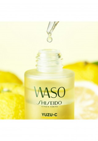 Shiseido SHISEIDO WASO YUZU-C  GLOW-ON SHOT SERUM SIERO Serum transparent SHISEIDO WASO YUZU-C GLOW-ON SHOT SERUM SIERO Сыворотка