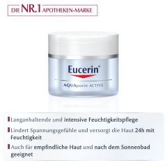 Eucerin AquaPorin Active Feuchtigkeitspflege fur normale Haut bis Mischhaut  AquaPorin Активный увлажняющий уход для нормальной и комбинированной кожи