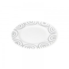 Gmundner Keramik Gmundner Keramik Graugeflammt Dessertteller / Fruhstucksteller Gourmet d: 18 cm / h: 1,8 cm Gmundner керамическая серая десертная тарелка с пламенем / тарелка для завтрака для гурманов г: 18 см / высота: 1,8 см