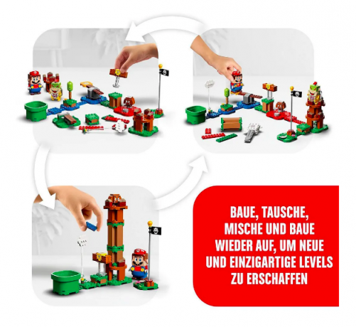 LEGO Super Mario Startersets Стартовые  наборы 71403 + 71360