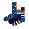Happy Socks Socken #x27;3-Pack Classic Multi-color Socks Gift Set#x27; 41-46 носки #x27;подарочный набор из 3 классических многоцветных носков#x27;
