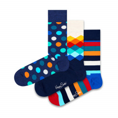 Happy Socks Socken #x27;3-Pack Classic Multi-color Socks Gift Set#x27; 41-46 носки #x27;подарочный набор из 3 классических многоцветных носков#x27;