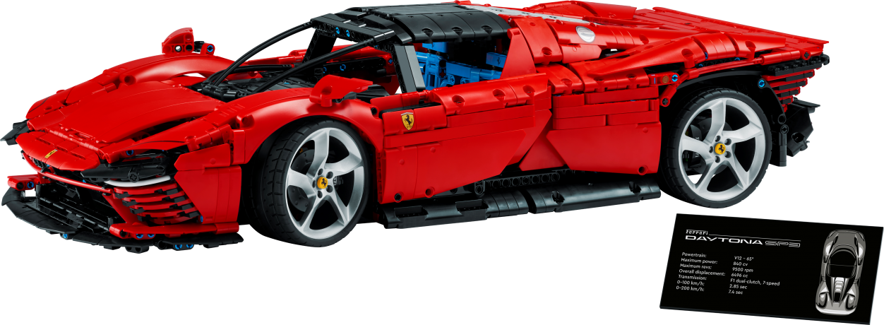 Lego Ferrari Daytona SP3 Феррари Дайтона СП3