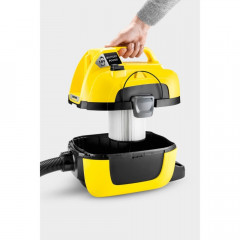 Karcher Professional Karcher Professional Nass-Trocken-Akkusauger 18V Akku-Mehrzwecksauger WD 1 Compact Battery  Karcher Профессиональный беспроводной пылесос для влажной и сухой уборки Беспроводной многоцелевой пылесос 18 В WD 1 Compact Battery