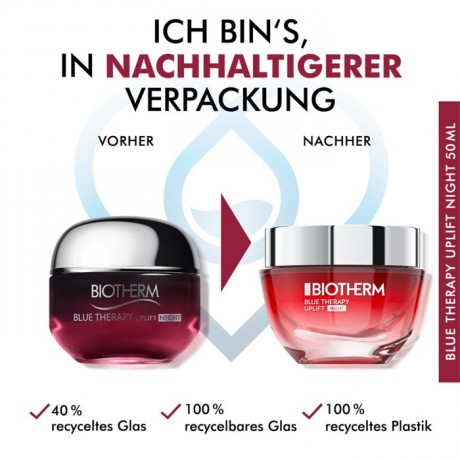 Biotherm Blue Therapy Uplift Night , Биотерм Ночной антивозрастной крем с эффектом лифтинга, 50 мл