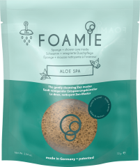 Foamie Schwamm mit Duschpflege Aloe Spa Губка для ванной Алоэ СПА, 1 шт.