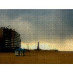 CALVENDO Puzzle CALVENDO Puzzle Der Strand von Ostende Пазл CALVENDO Puzzle Пляж в Остенде