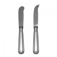 Robbe &amp; Berking Robbe &amp; Berking Alt Faden 925 Sterling Silber Butter-/Kasemesser Stahlklinge Нож для масла/сыра Robbe &amp;amp; Berking Alt Faden из стерлингового серебра 925 пробы со стальным лезвием