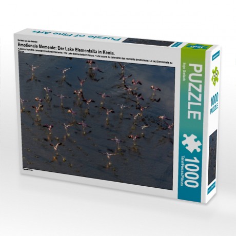 CALVENDO Puzzle CALVENDO Puzzle Emotionale Momente: Der Lake Elementaita in Kenia. Пазл CALVENDO Пазл Эмоциональные моменты: Озеро Элементайта в Кении.