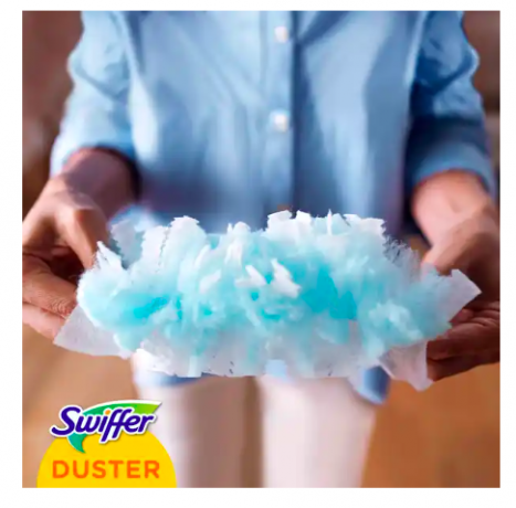 Swiffer  Staubmagnet Nachfullpack 9St, Свиффер Сменные салфетки-насадки для магнитной щетки, 9 штук