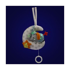 Fehn Spieluhr Elefant im Mond Слон из музыкальной шкатулки на луне