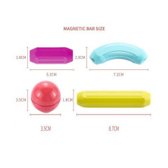 Hocan padagogisches Bausteinspielzeug Magnetleiste образовательный строительный блок игрушечный магнитный брусок