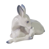 Статуэтка винтажная Lladro "Бело-голубой олень", фарфор, 15 x 7 x 11 см, Испания, 1960-70гг.
