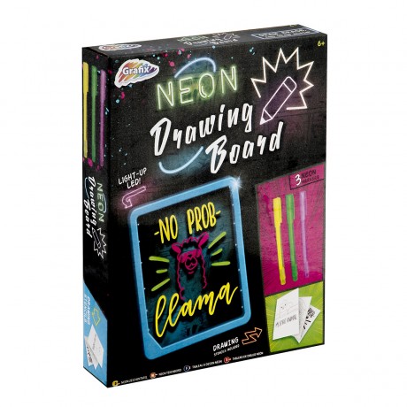 Grafix™ Neon Zeichenbrett Zaubermaltafeln Неоновая доска для рисования волшебные доски для рисования