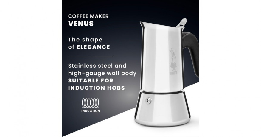 Bialetti Bialetti Venus, Espressomaschine silber, 4 Tassen  silber Bialetti Venus, кофемашина для эспрессо, серебро, 4 чашки