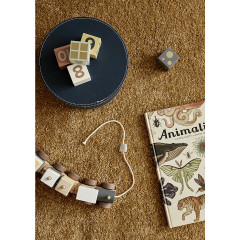 Kids Concept Spielzug mit Holzklotzen Edvin Nachziehspielzeug Поезд из деревянных блоков